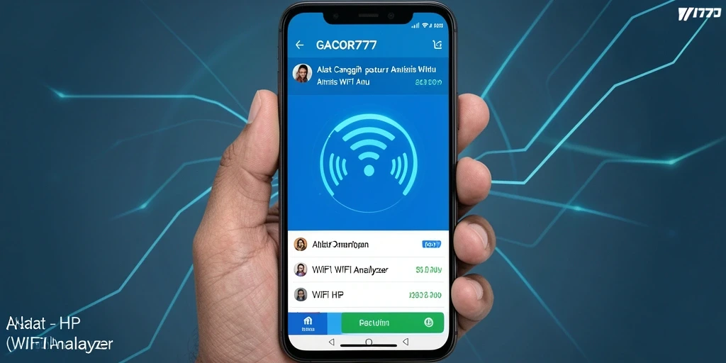 Tampilan antarmuka GACOR777 yang intuitif dan informatif untuk analisis WiFi.