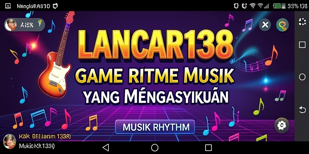 Antarmuka permainan LANCAR138 dengan efek grafis menawan.