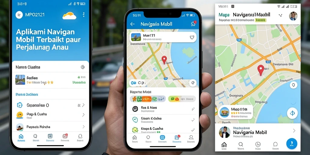 Antarmuka pengguna MPO2121 yang menarik dan informatif.