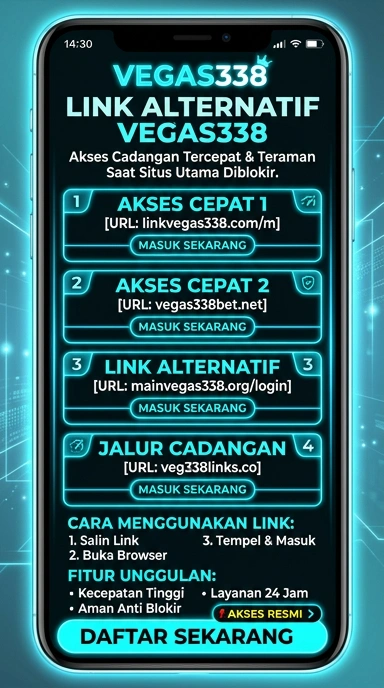 Link Alternatif Vegas338 untuk Akses Mudah dan Cepat